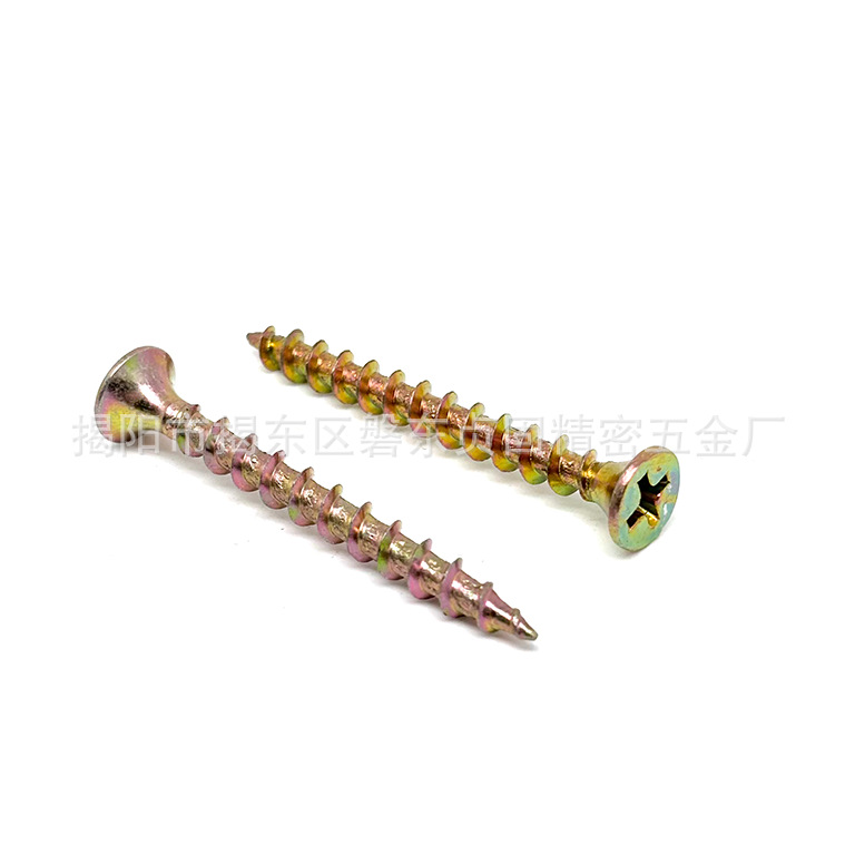 endurecer de alta resistencia negro rápido diente seco clavos de pared de madera zinc blanco clavos de pared de madera diente grueso de zinc color tornillo auto-tornante