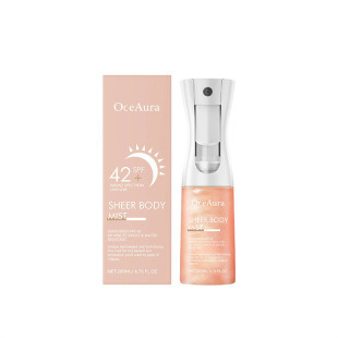 Sunglaze Sheer Body Mist Sunscreen Spf 42 Body Protection Spray