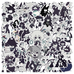 50 Behavioral Benchmark Graffiti Stickers Luggage Stickers Fundamental Paper Education