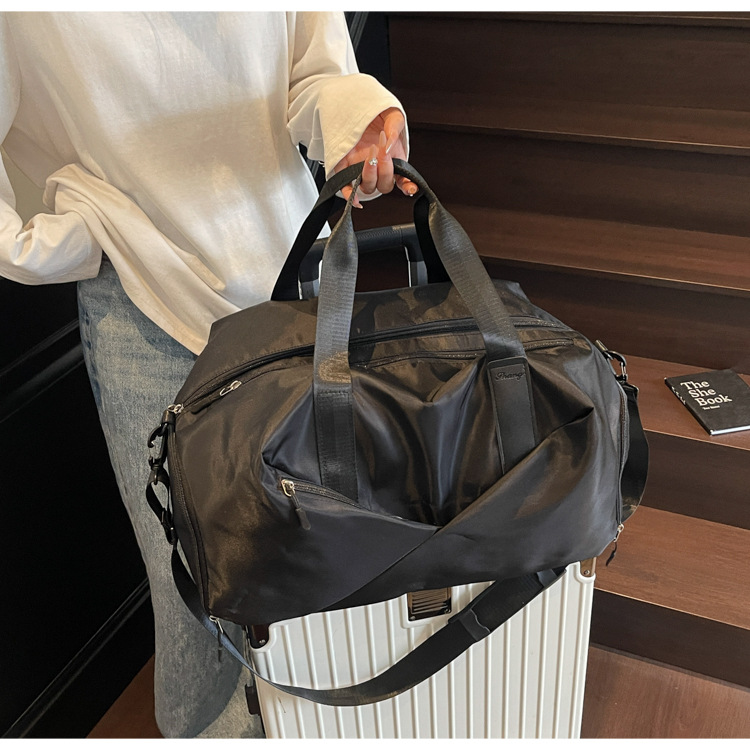 Cross-Border Best-Selling Large-Capacity Cross-Body Travel Bag for Men and Women, Waterproof with Shoe Compartment, Dry and Wet Separation, Swimming, Yoga, and Fitness Bag