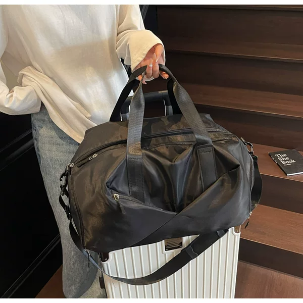 Cross-Border Best-Selling Large-Capacity Cross-Body Travel Bag for Men and Women, Waterproof with Shoe Compartment, Dry and Wet Separation, Swimming, Yoga, and Fitness Bag