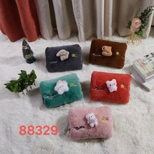 2025新款充电式热水袋可爱卡通毛绒电暖宝暖宝宝批发88329G