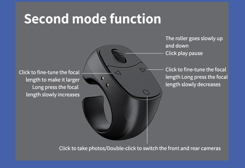 Telecomando bluetooth per smartphone video e foto_voghion.com