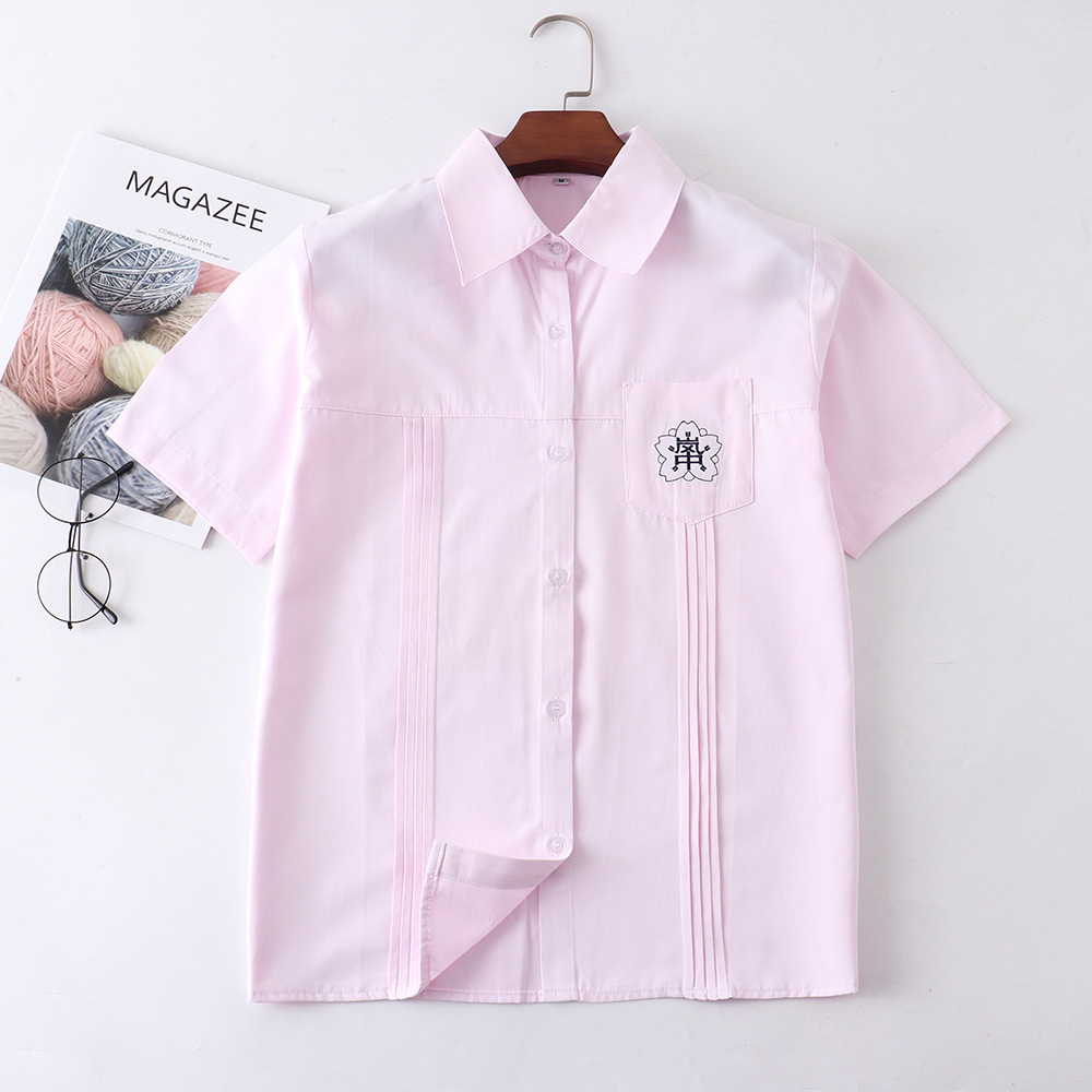 Розовый, короткий рукав