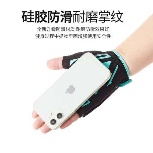 Men's and women's outdoor sports half-finger gloves, non-slip, wear-resistant, fingerless, breathable mountaineering fitness bicycle riding gloves factory
