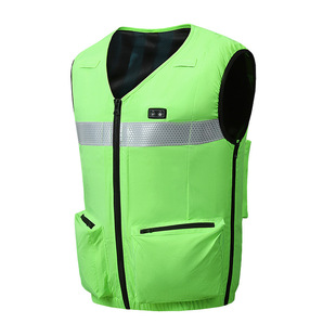 Summer Dual-Cycle Refrigeration Air-Conditioning Cooling Clothing Vest for Men and Women Cross-Border Water Pump Vest Fan Air-Conditioning Clothing Complete Set