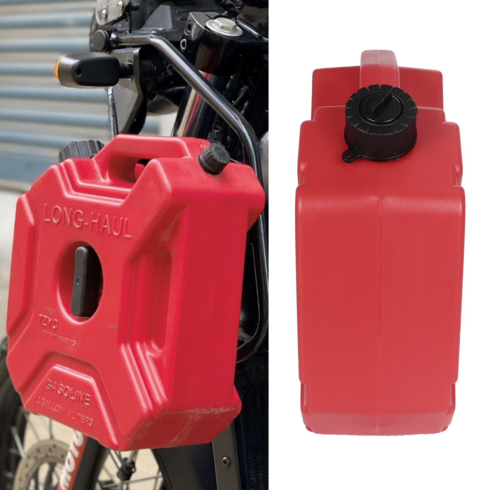 5L Portable Thickened Anti-pressure Anti-fall Explosion-proof Anti-static HDPE Plastic Fuel Tank