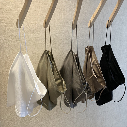 Women's Sexy Strapless Camisole Top, Base Layer Top for Outerwear, Nipple Cover, Fashion Model Same Version, Comfortable Square Collar, Beautiful Back Design, Inner Wear