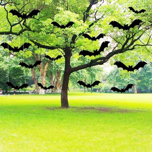 Cross-border Amazon Halloween hanging bat party decoration felt bat yard pendant Halloween decoration props