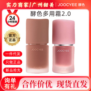 Joocyee Multi-Purpose Cream Lip Mud Matte Non-Stick Cup Atmospheric Lip Glaze Lipstick Blush Brown Autumn and Winter