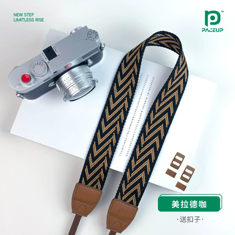 【国境を越えた直送】刺繍織りエスニック風レトロ文学一眼レフミラーレスカメラストラップ写真撮影減圧ストラップ|undefined
