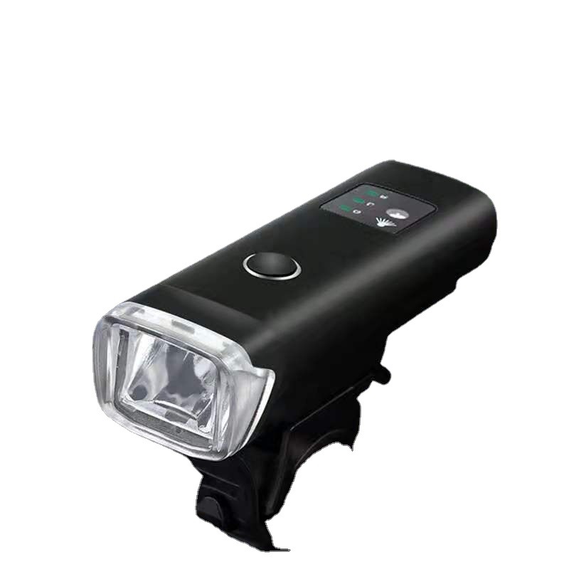 Luz de bicicleta brillante bicicleta de montaña conducción nocturna fuerte luz de carga USB linterna de control de luz accesorios para bicicletas equipo