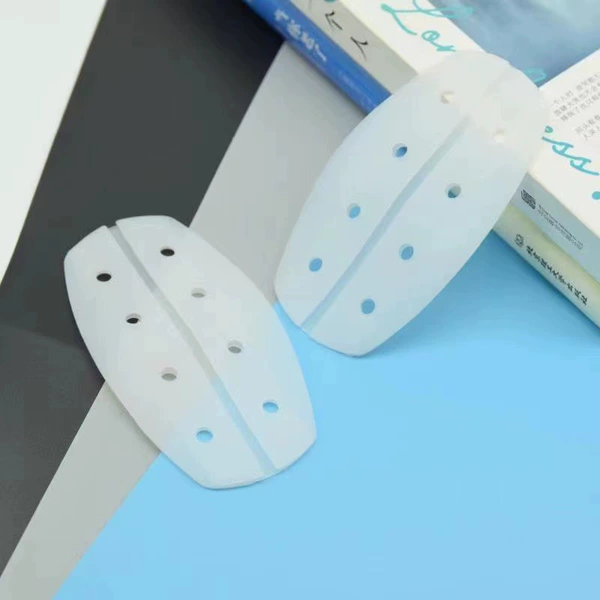White with holes - length 9.5 and width 5.3 (single piece)