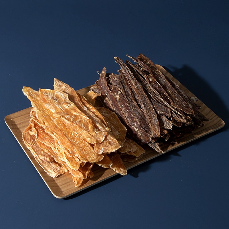 Snack para perros, carne seca de pato, 100g de calcio para perros molares, entrenamiento para perros pequeños de tamaño medio, comida para mascotas de recompensa de Teddy.