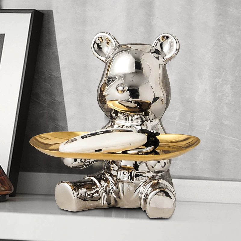 Storage system for keys, ceramic decorations for living room, light luxury style