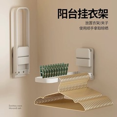 吸盤浴室折りたたみタオルラックパンチフリーバスルームタオルバーラックトイレトイレタオルラック