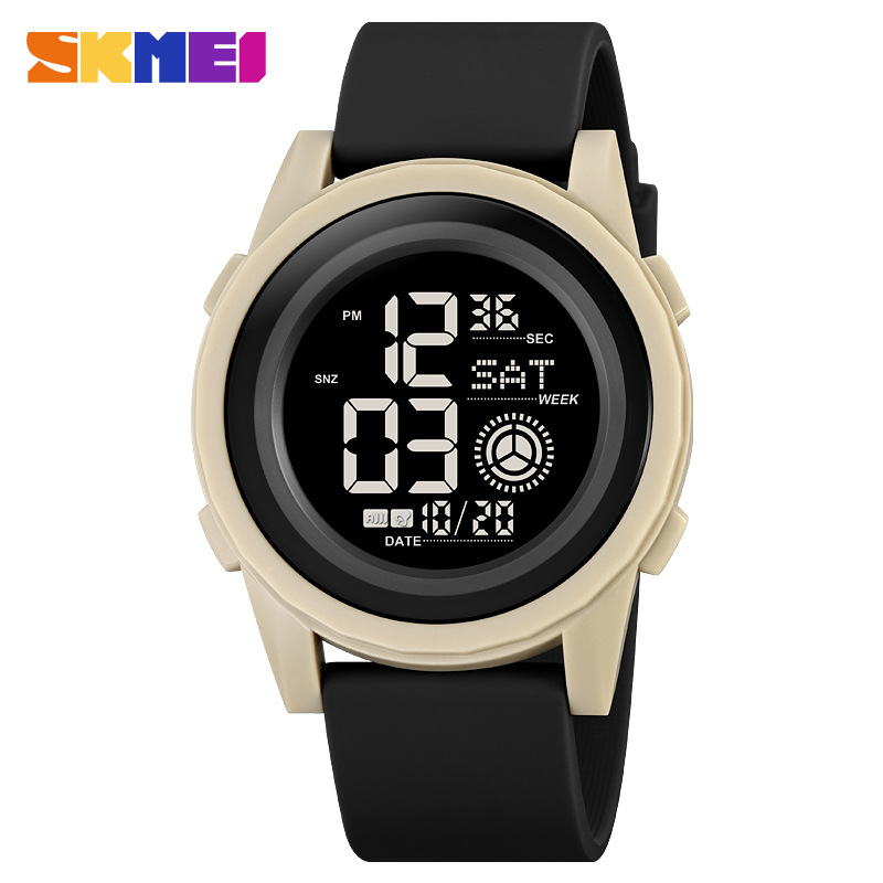 Skmei reloj deportivo personalizado para hombres de moda deportes al aire libre reloj electrónico multifunción Comercio exterior reloj de estudiante de Venta caliente