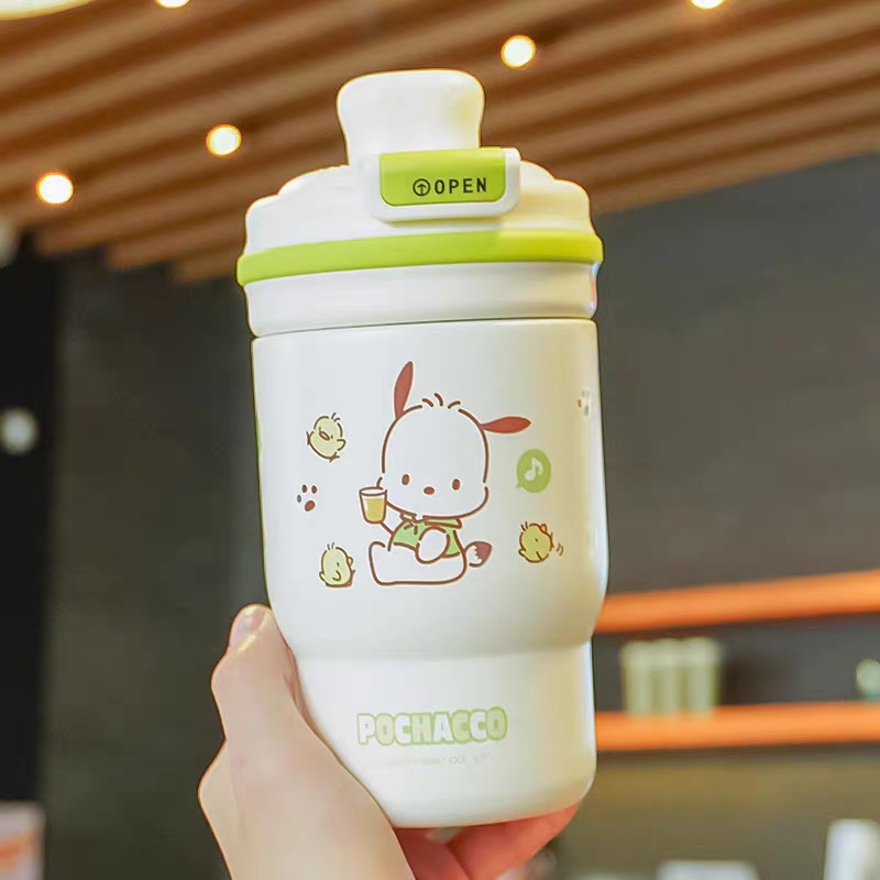 保温杯大容量水杯女生高颜值吸管杯316不锈钢便携茶水分离双饮杯|undefined