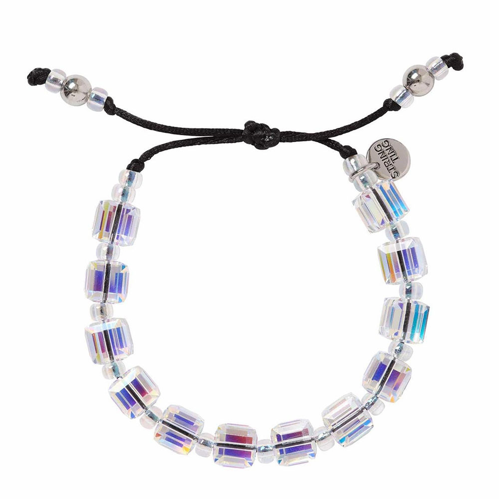 Fashion Square Artificial Crystal Knitting Womenu0027S Bracelets 1 Piece