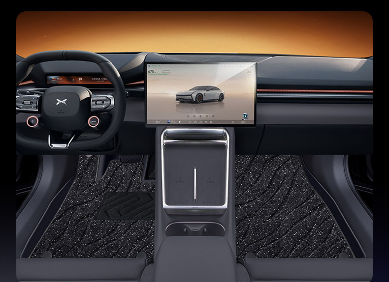 Suitable for Xpeng P7 Floor Mats Tpe2025 24 Car Modified Interior Accessories Supplies Carpet Mats