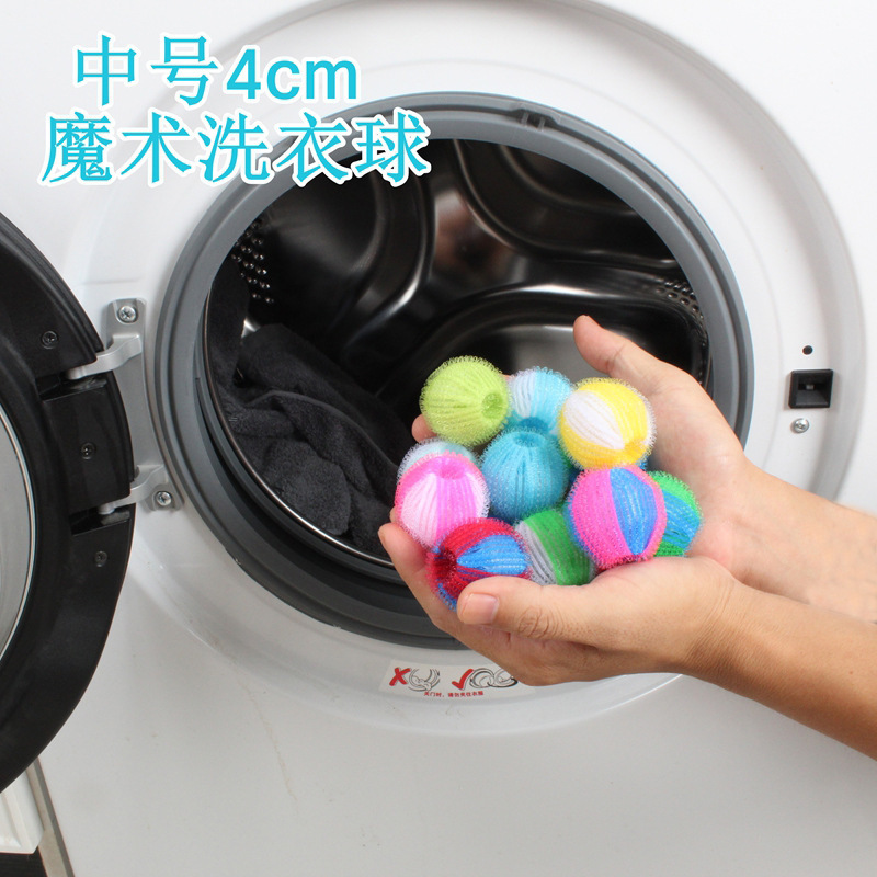 Large, Medium, and Small Nylon Clothes Lint Remover, Anti-Tangle Lint Roller for Washing Machine