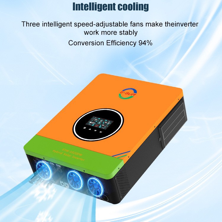 Diseño de protección contra contra contracorriente para el inversor de alta frecuencia de onda sinusoidal pura de energía solar híbrida de Yuxiang estándar europeo de 6.2kw