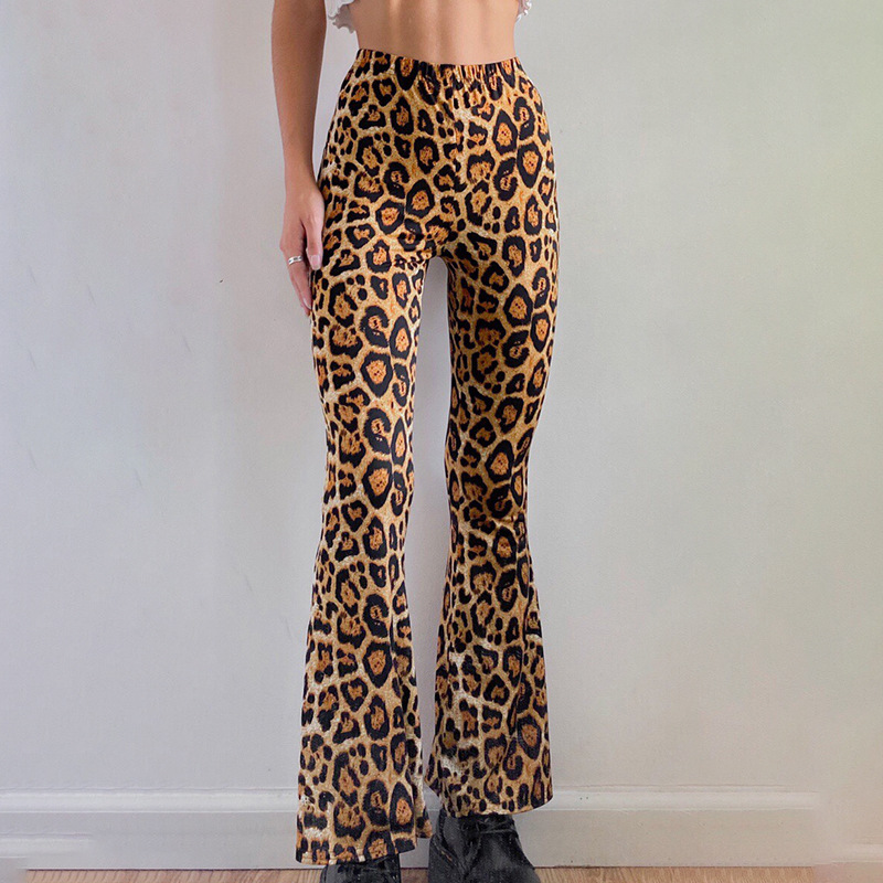 new summer fashion slim leopard print pants NSLQ63177