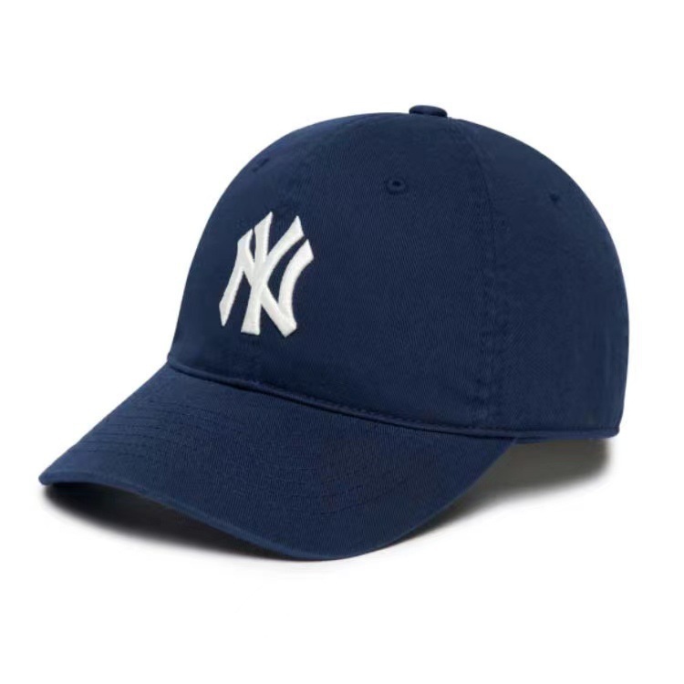 纽亦华MLB洋基队鸭舌帽LACP77软顶NYCP66刺绣遮阳防晒可调节帽子|undefined