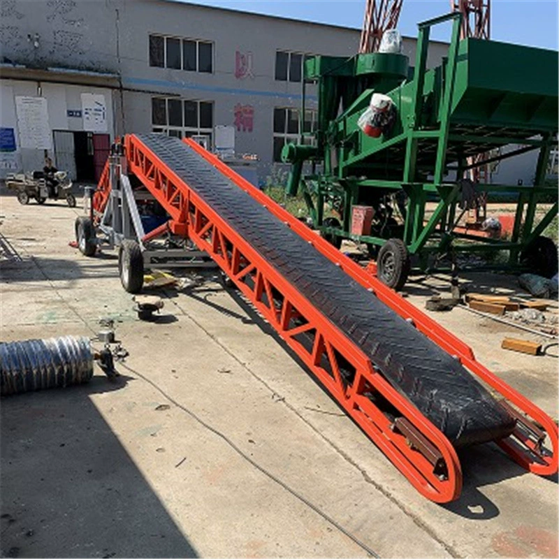 Резиновый ленточный конвейер Тяжелый горный ленточный конвейер Линия промышленного износостойкого, коррозионностойкого и маслостойкого ленточного конвейера