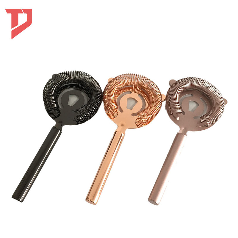 Directo de fábrica 304 barra de filtro de hielo de acero inoxidable herramienta Filtro de cubo de hielo cóctel filtro separador de hielo