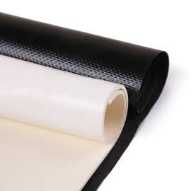 厂家直供PVC防滑革地板革发泡无布革脚垫加厚防滑耐磨箱包皮具