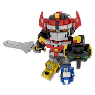 Moc Building Blocks Compatible with Lego Power Rangers Mmpr Mecha Assembled Building Blocks Cross-Border Small Ornaments Model Gifts