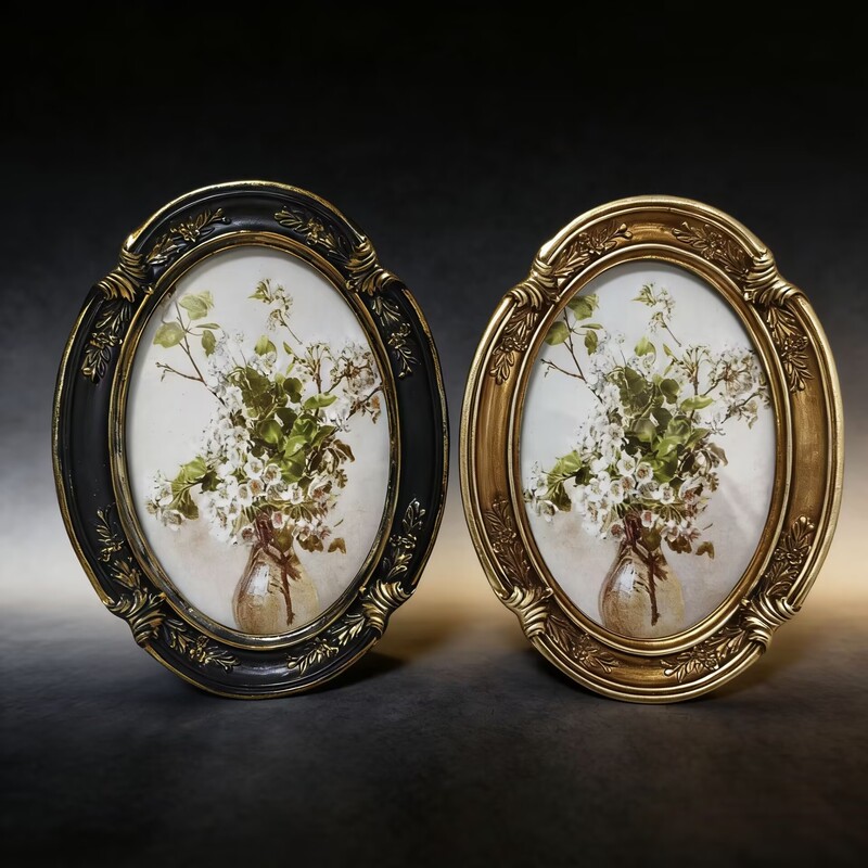 Vintage Carved Resin Photo Frame Display Stand French-Style Picture Frame with Bow Wall Decoration Home Decor Soft Furnishings Oil Painting Frame Vintage Carved Resin Photo Frame Display Stand French-Style Picture Frame with Bow Wall Decoration Home Decor Soft Furnishings Oil Painting Frame