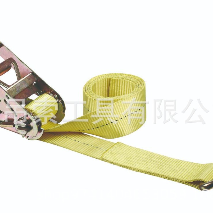 新款外贸款75MM100MM棘轮美标欧标货物捆绑带捆绑绳收紧器拉紧器