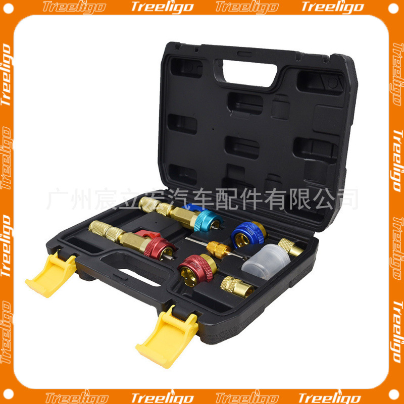 Aire acondicionado para el hogar y el automóvil R22, R134a, R1234yf Herramienta de desmontaje del núcleo de la válvula Juego de versión mejorada