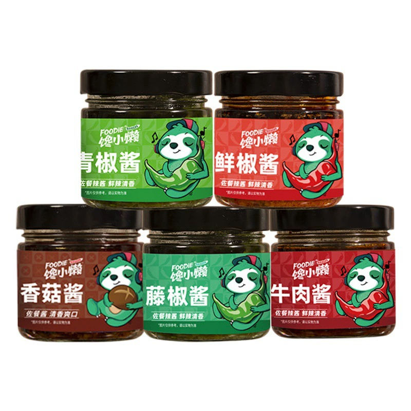 Оптовая продажа: Соус Гонгцай с зеленым перцем для барбекю, хот-пота, пельменей, легких закусок, чили-соус для риса и лапши