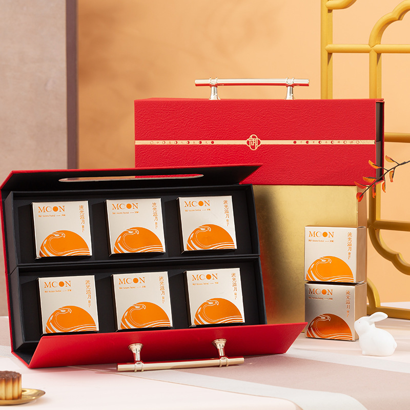 중추절 황실 빨간색 6개 39*12*13cm 판지;