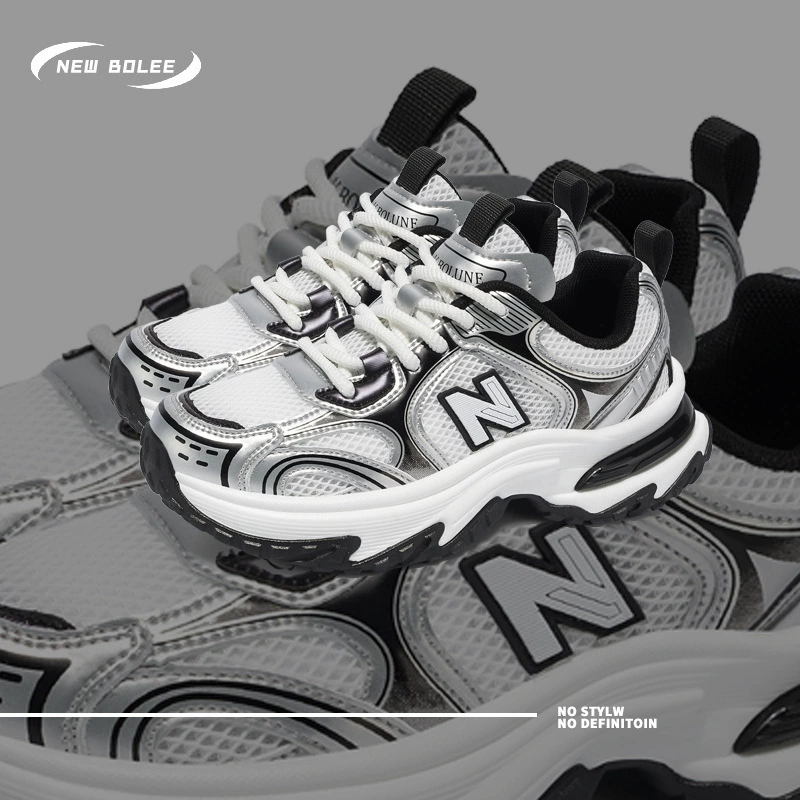 Кроссовки New Balance, универсальные дышащие летние комфортные спортивные туфли для отдыха на платформе