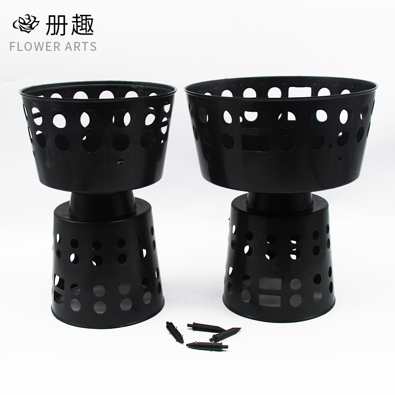 520小香风韩式插花神器鲜花花束内胆定型鲜花底座托盘塑料固定