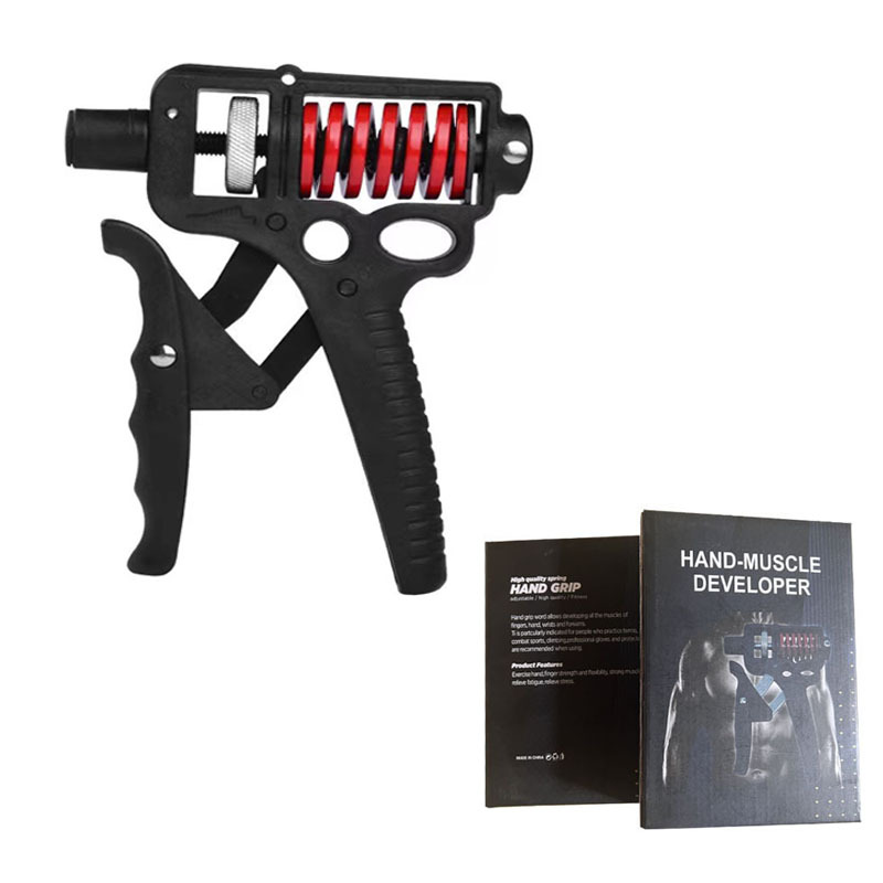 Fuerza de muñeca de agarre para hombres fuerza de brazo pequeño resistente 120kgs fuerza de brazo ajustable entrenador de fuerza de metal pesado ejercicio ajustable