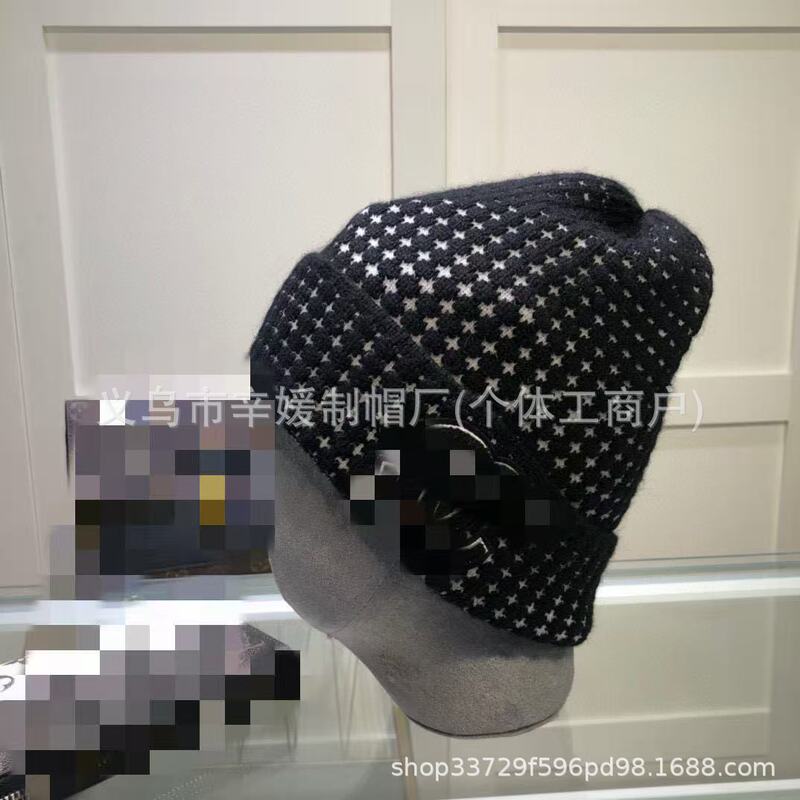 Xiaoxiangfeng ダブル C ハットの正しいバージョン、秋冬の暖かいフレグランスおばさんウール帽子、男性と女性用、多用途の有名な帽子|undefined
