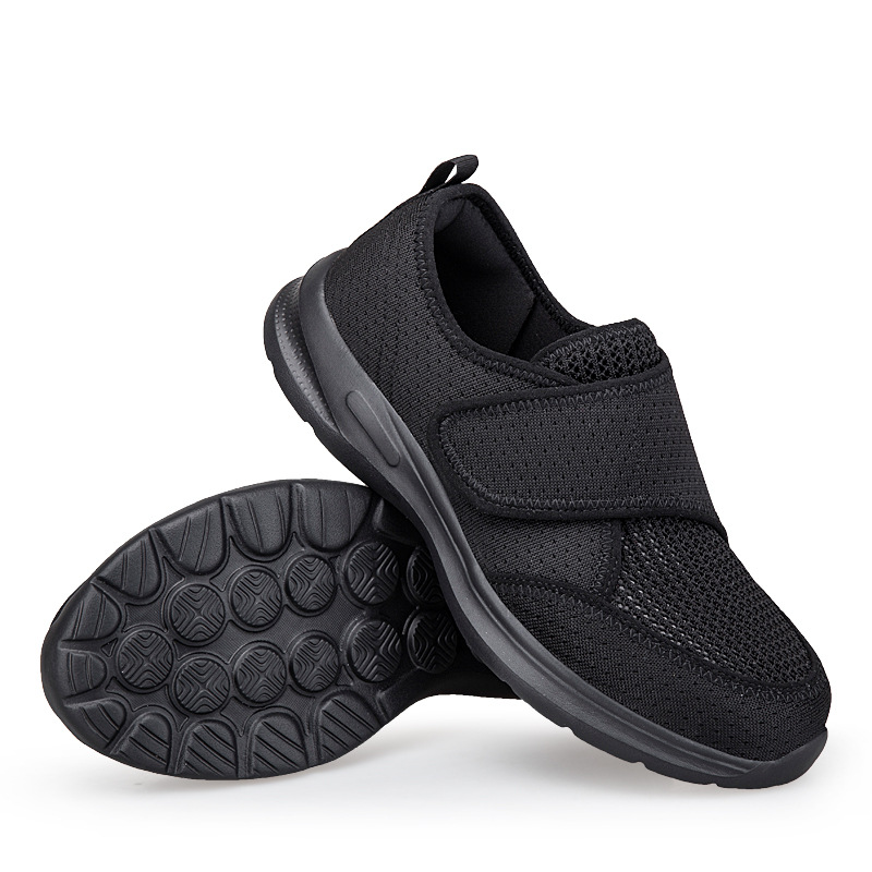 Cross-Border Hot-Selling Summer For Men And Women, Wide Version With Velcro, Breathable Mesh Sports Shoes, Lightweight_vogvips.com