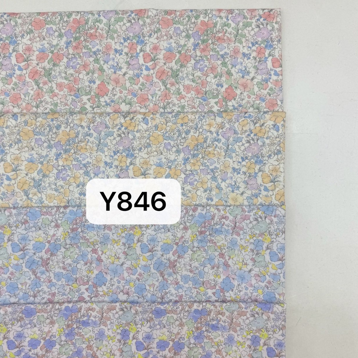 Y846全棉数码印花面料手工DIY连衣裙家居服衬衫童装面料