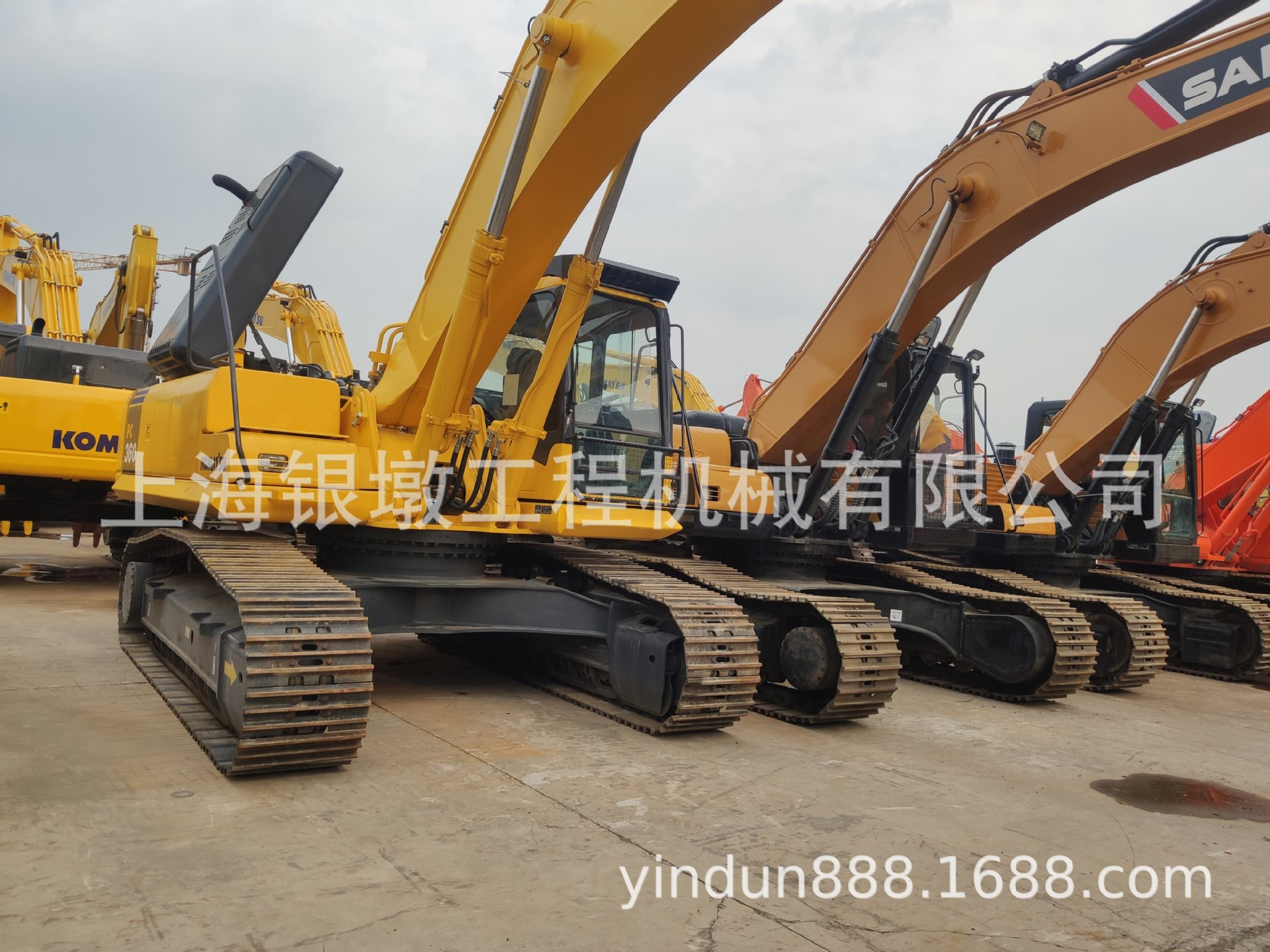 Komatsu Excavator小松挖掘机KOMATSU小松360-7二手挖掘机