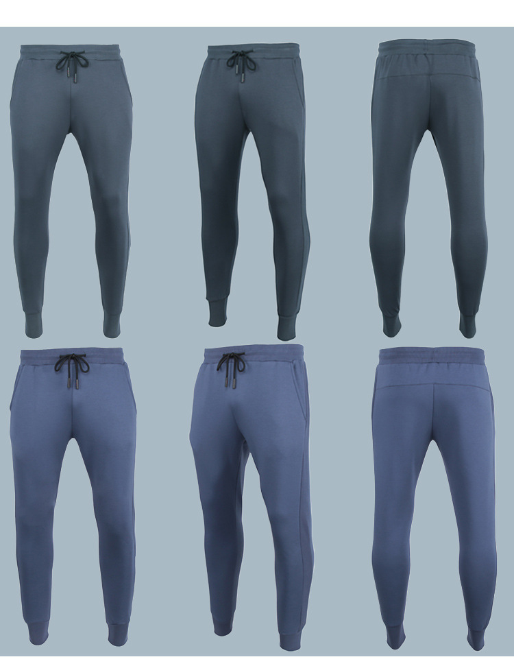 Fleece-Jogginghose für Herren – Locker geschnittene Winter-Laufhose mit elastischen Bündchen, schnelltrocknend und dehnbar, ideal für Fitnessstudio, Wandern und Freizeit_voghion.com