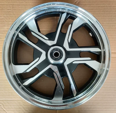 Motorcycle wheel hub, 300-10 front wheel hub 14-3.2 electric - 10inch-drum-brake-aluminum-wheel-bearing-6201