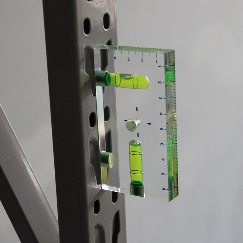 9513 nivel de ampollas de agua bidireccionales con ampollas de acrílico de alta transparencia magnéticas nivel de ampollas de agua