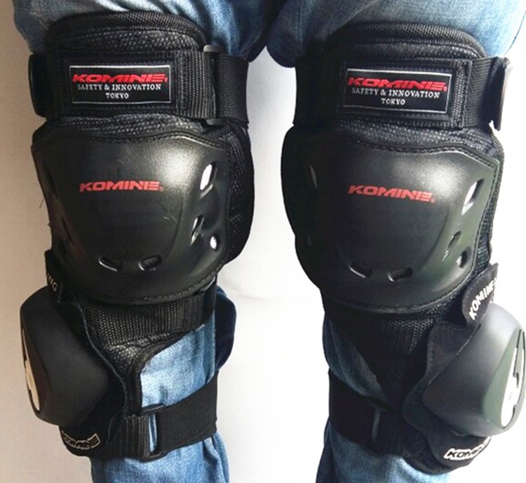 Ciclismo rótula de pie protector de molienda bolsa de la motocicleta rótula anti-caída deslizante rótula de protección SK-652