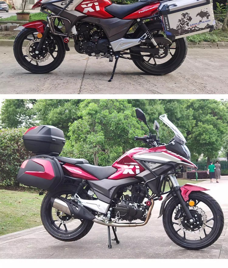 Brand New Oriental Lingyu Motorcycle Rally Car Df150-5S Street Motorcycle National Iv Electronic Fuel Injection Single Cylinder Can Be Exported