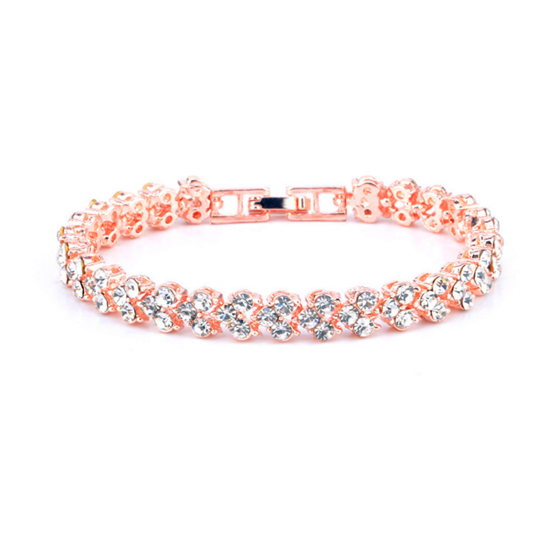 Rose gold bracelet purchased individually